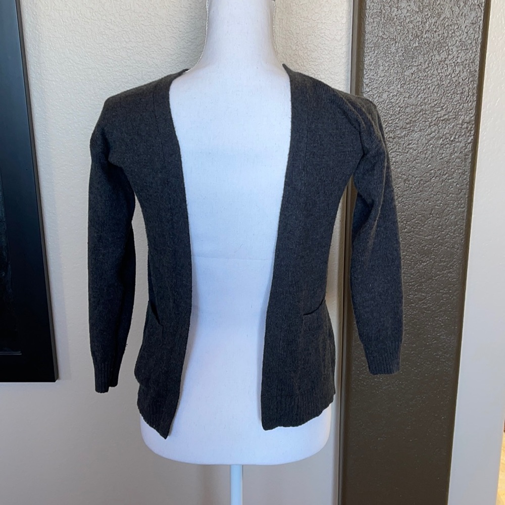 Old Navy Dark Gray Cardigan Sweater